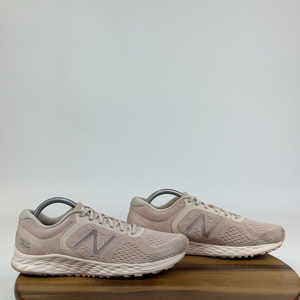 Womens New Balance Fresh Foam Arishi v2 Pink Athletic Running Sneakers Size 11 B